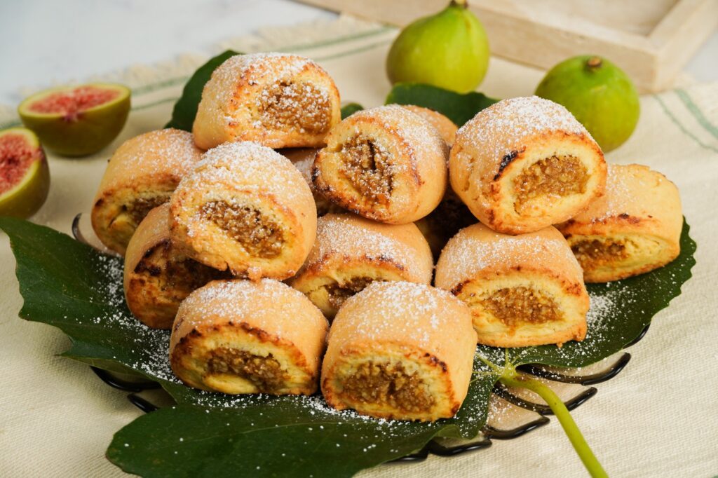 Fügés-mandulás linzerkeksz