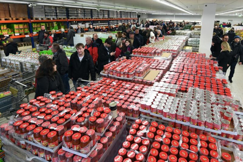 A németországi Lipcsében lévő MERE-üzlet belülről - Fotó: Hendrik Schmidt/picture alliance via Getty Images