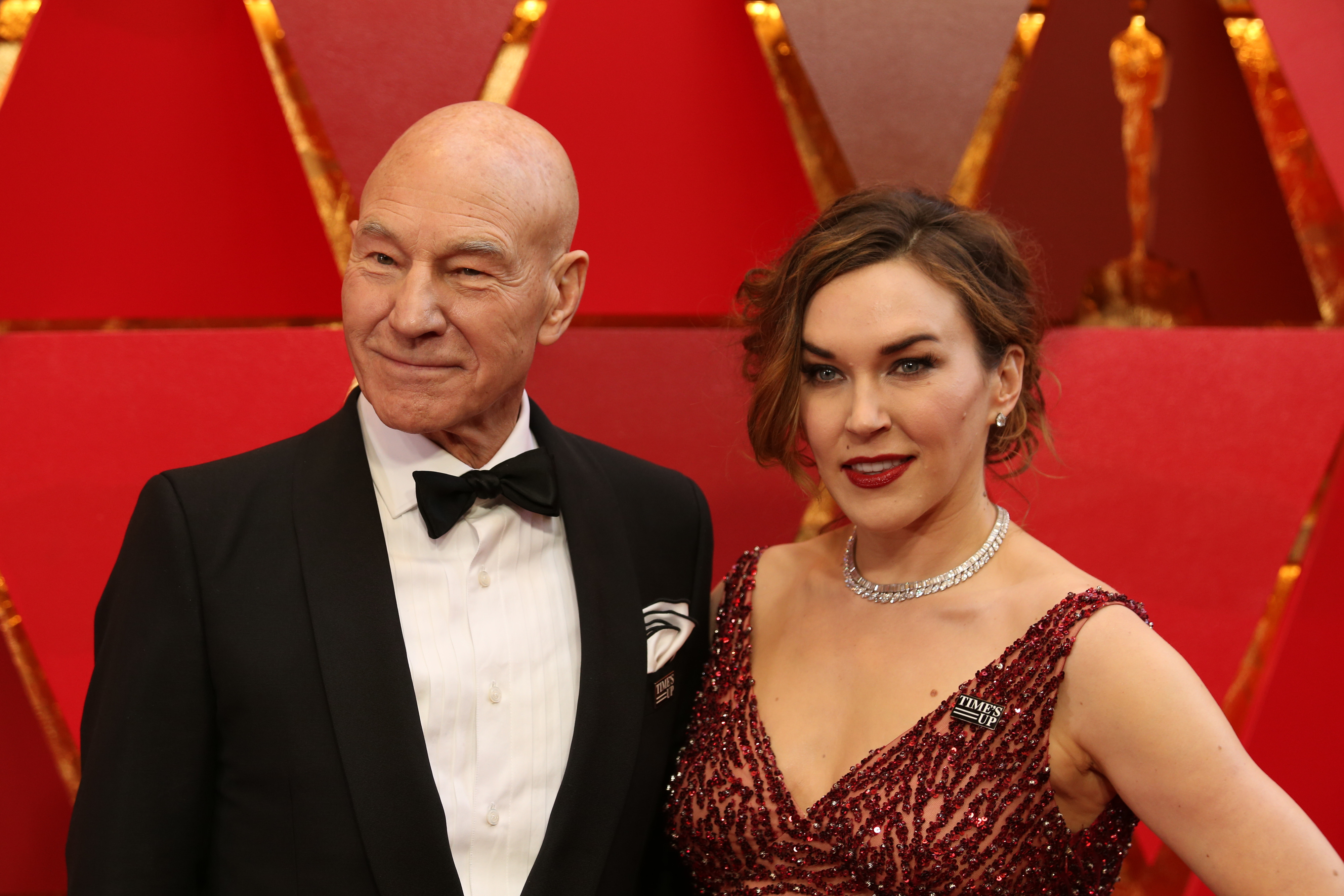 Patrick Stewart és Sunny Ozell