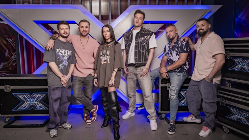 Az X-Faktor 2024-es évadában Gáspár Laci új mentortársakat kapott Tóth Andi, Majka és Valkusz Milán személyében, Miller Dávid pedig egy új műsorvezető társat köszönthet, aki Pápai Joci lesz - Fotó: Sajtóklub