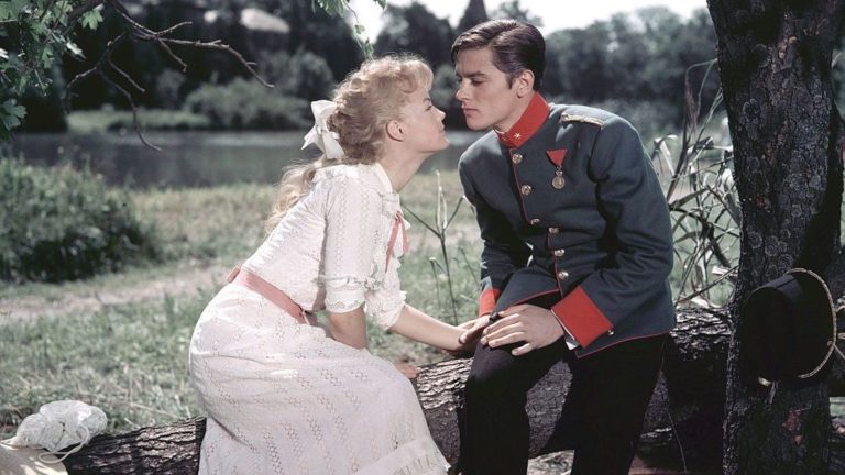 Alain Delon Romy Schneiderrel - Fotó: Sunset Boulevard/Corbis via Getty Images