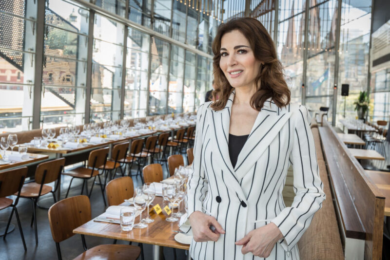 Nigella Lawson szakácskönyvíró, televíziós szakács