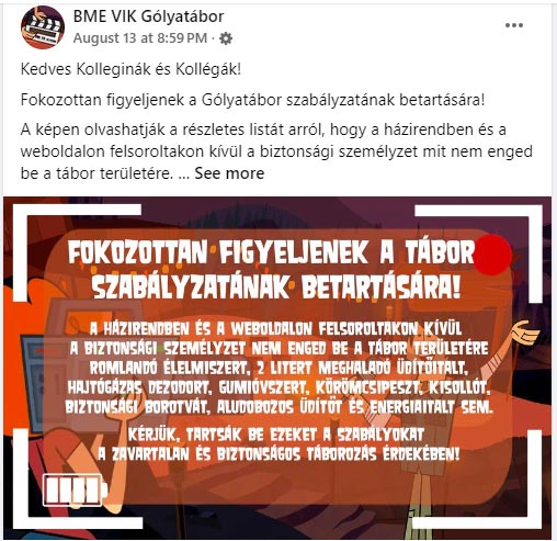 Kitiltották az óvszert a BME egyik gólyatáborából, így akarják megelőzni a hallgatók közötti szexet