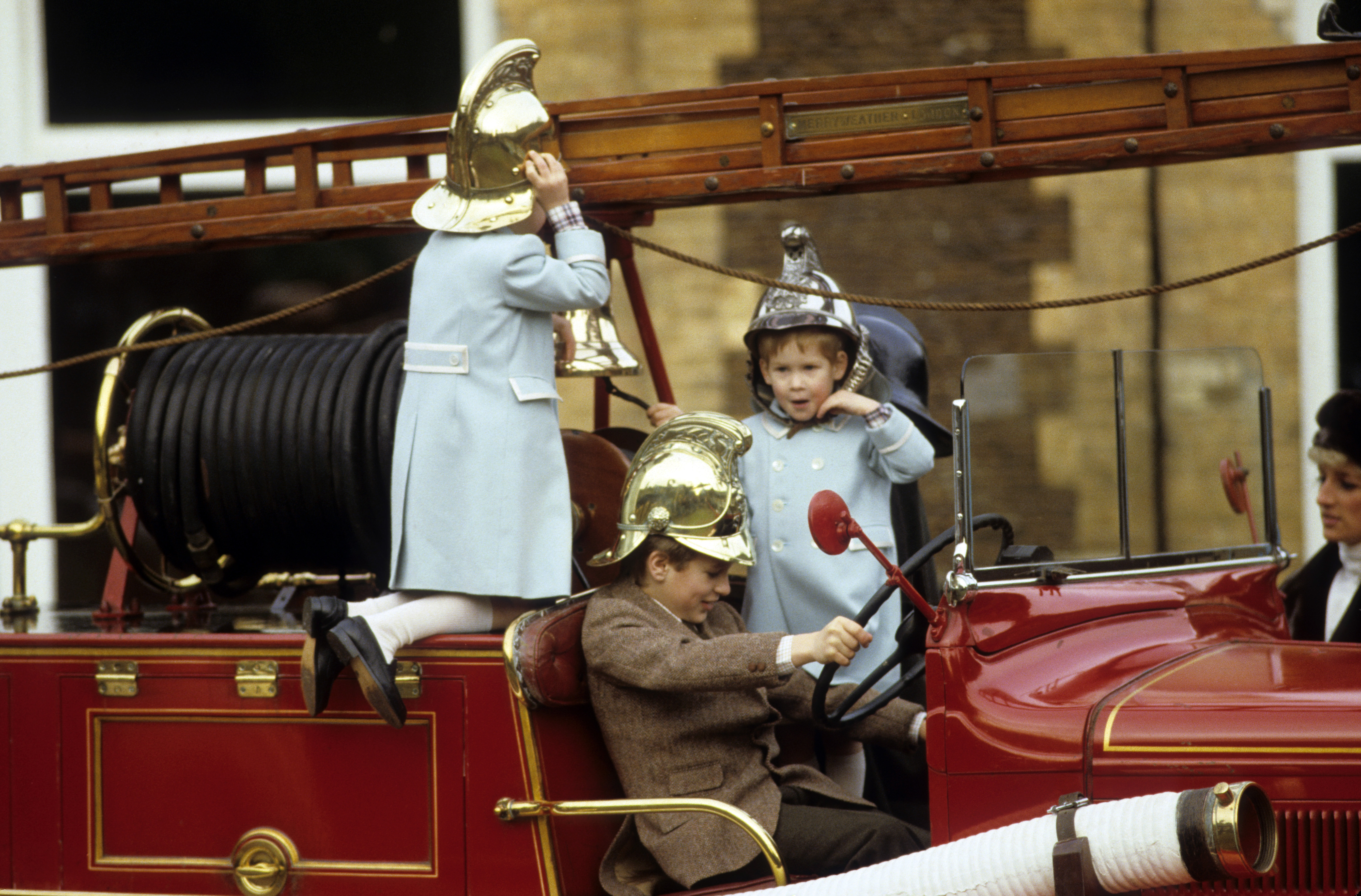 II. Erzsébet unokáig 1988-ban.