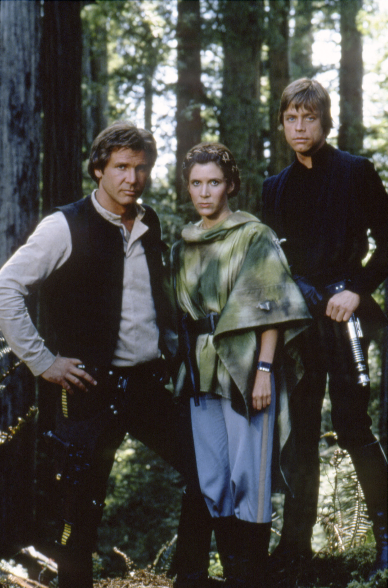 Harrison Ford, Carrie Fisher és Mark Hamill