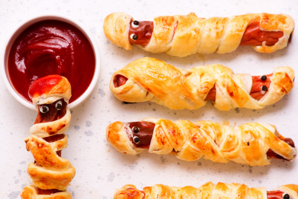 Virslimúmiák Halloweenre