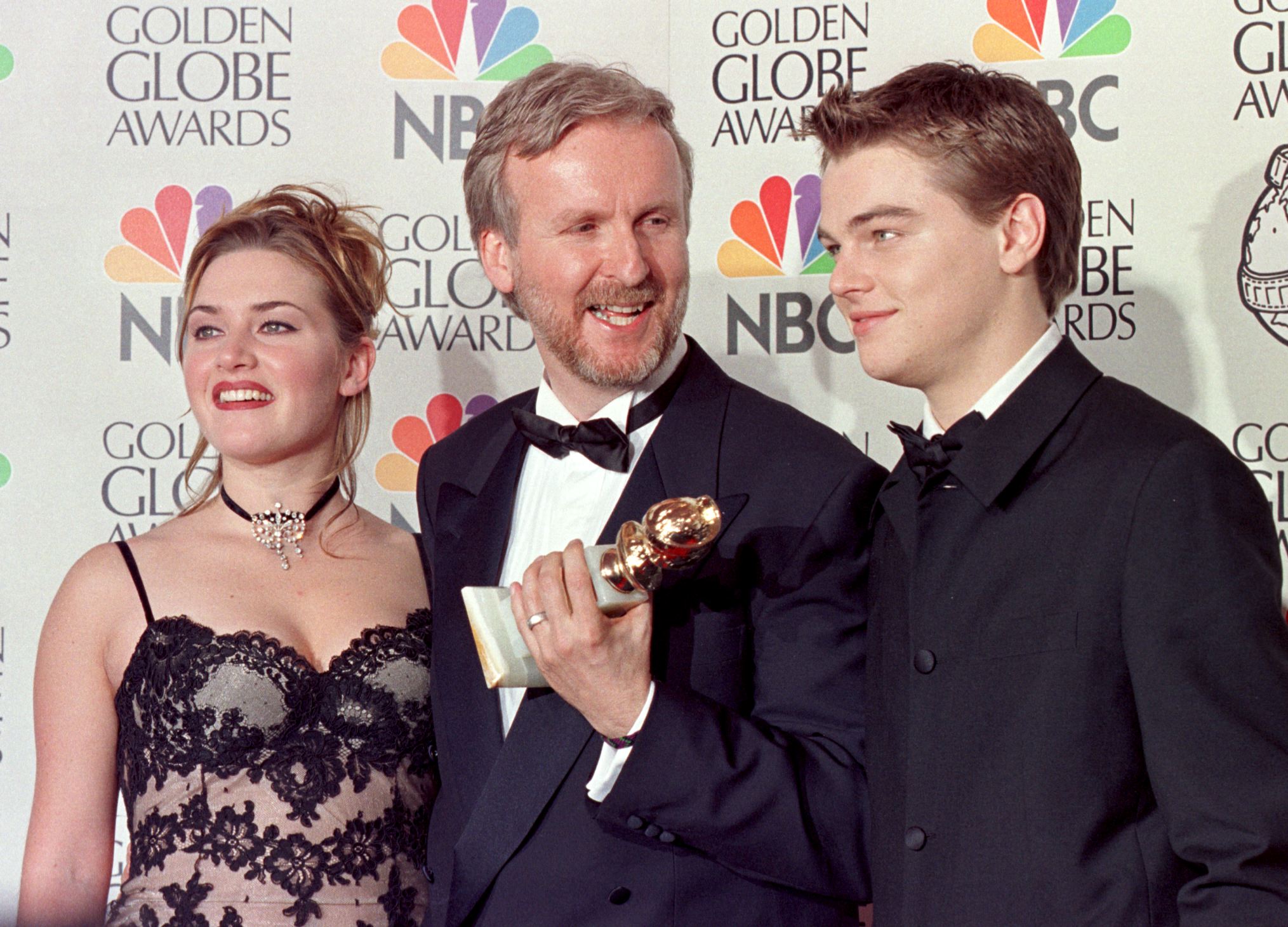 Kate Winslet, James Cameron és Leonardo DiCaprio