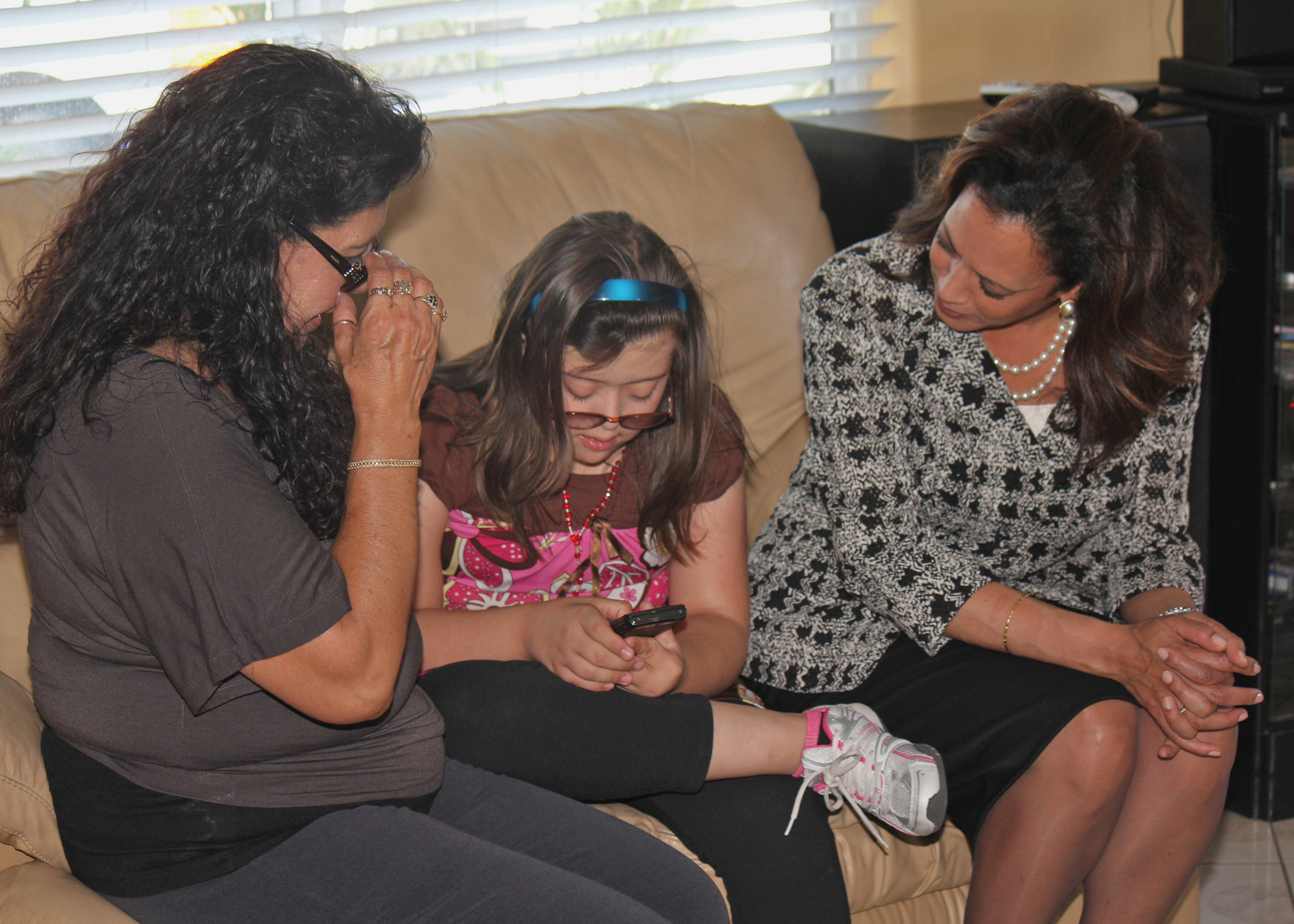 Kamala Harris down szindrómás kislány