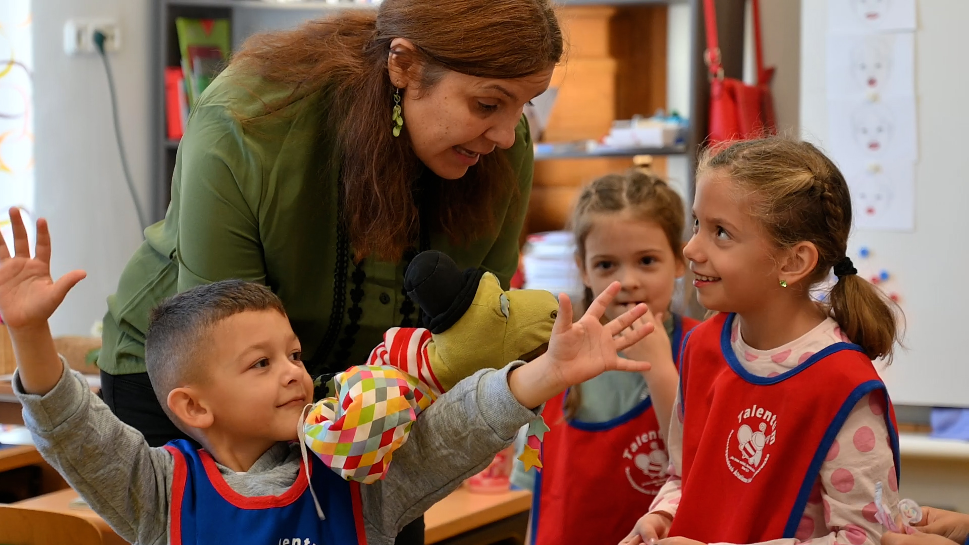 Tanóra a Talentum iskolában Göncruszkán