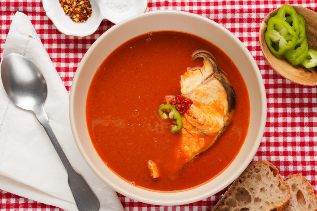 Gyors halászlé sűrítményből