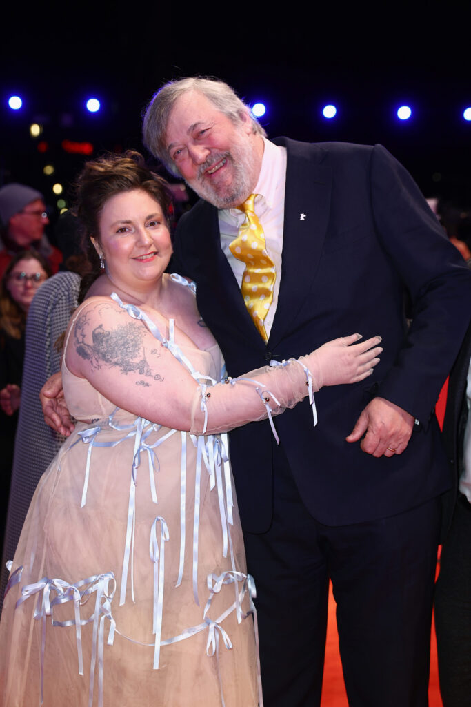 Lena Dunham és Stephen Fry