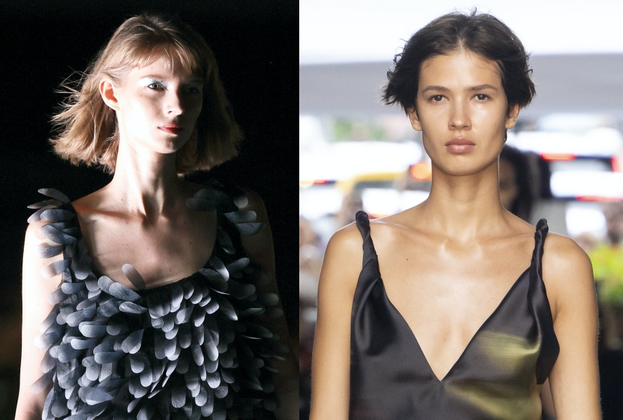 Cynthia Rowley és Prabal Gurung modelljei a New York-i divathéten 