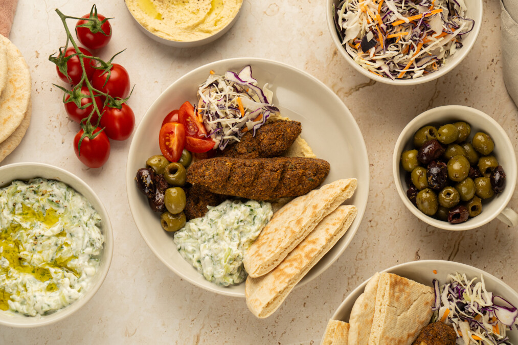 Gombaköfte tzatzikivel mindenmentesen