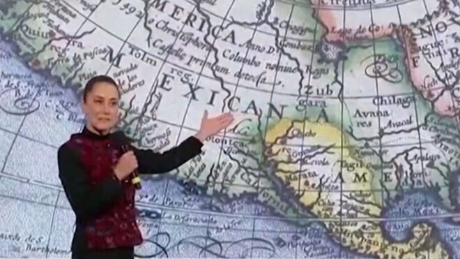 Claudia Sheinbaum mexikói elnök (BBC videó)