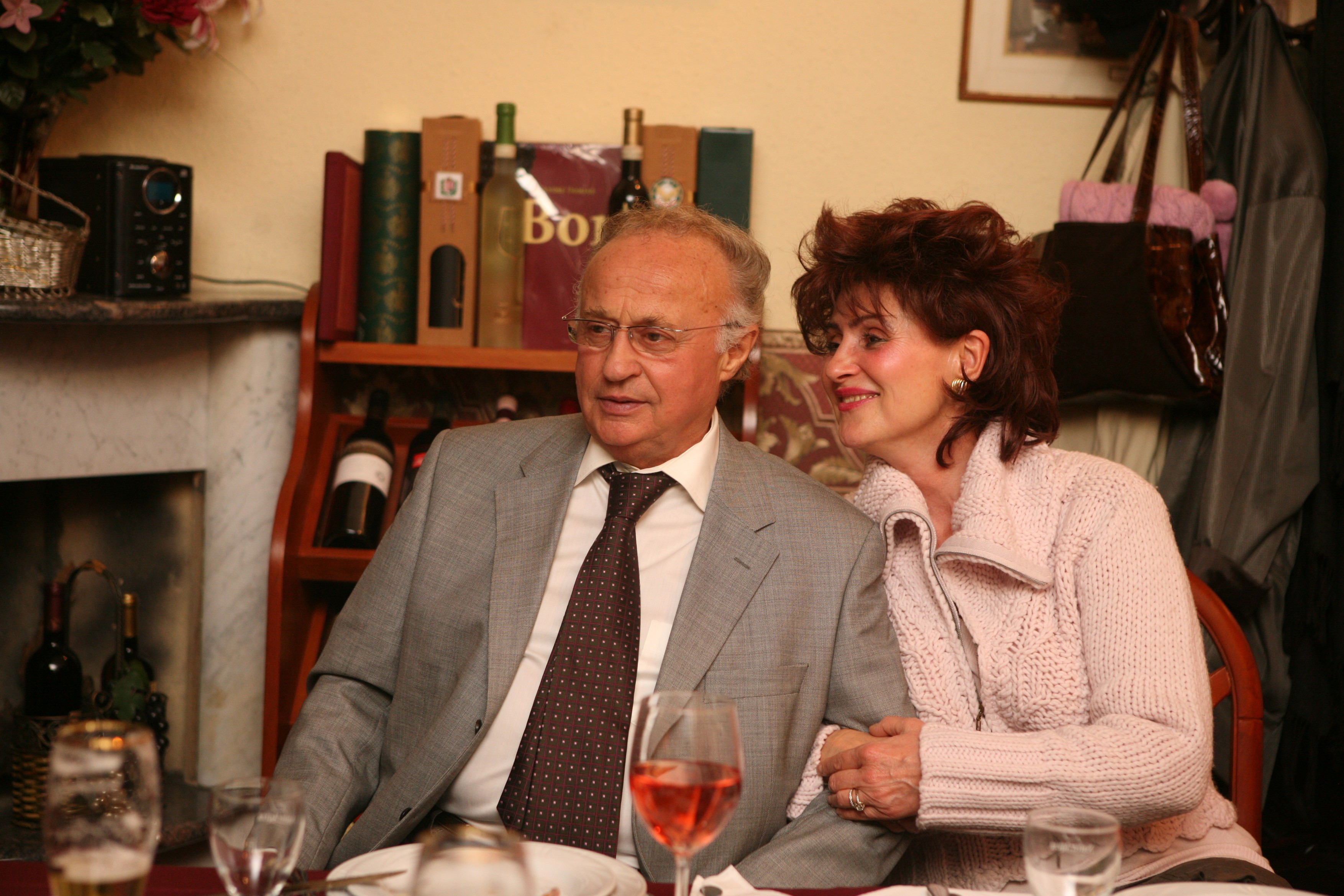 Sas József és felesége, Zsuzsa