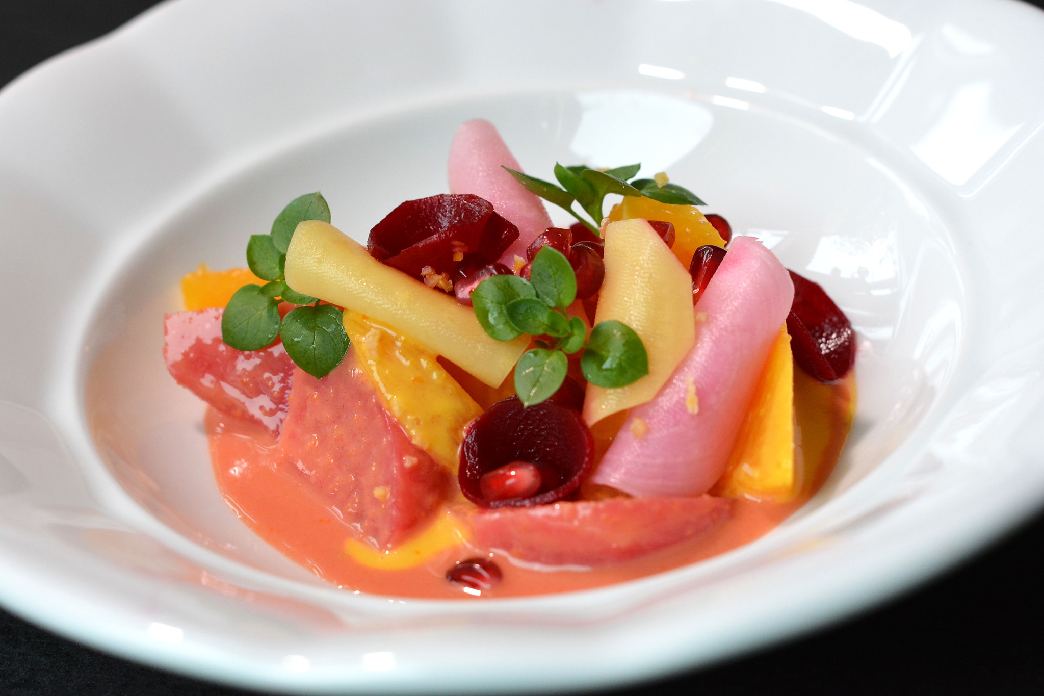 A Kistücsök Food & Room egyik vegán fogása