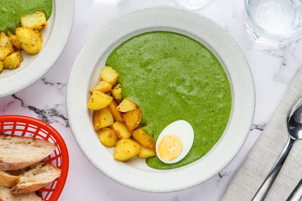 Szuperkrémes spenótfőzelék