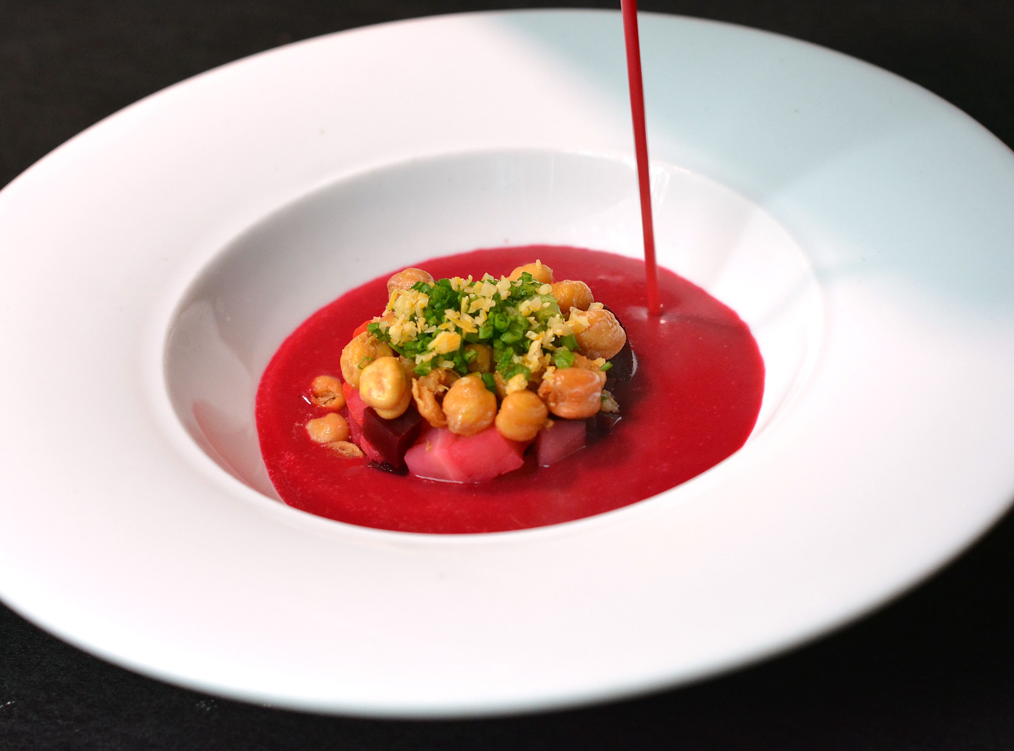 A Kistücsök Food & Room egyik vegán fogása