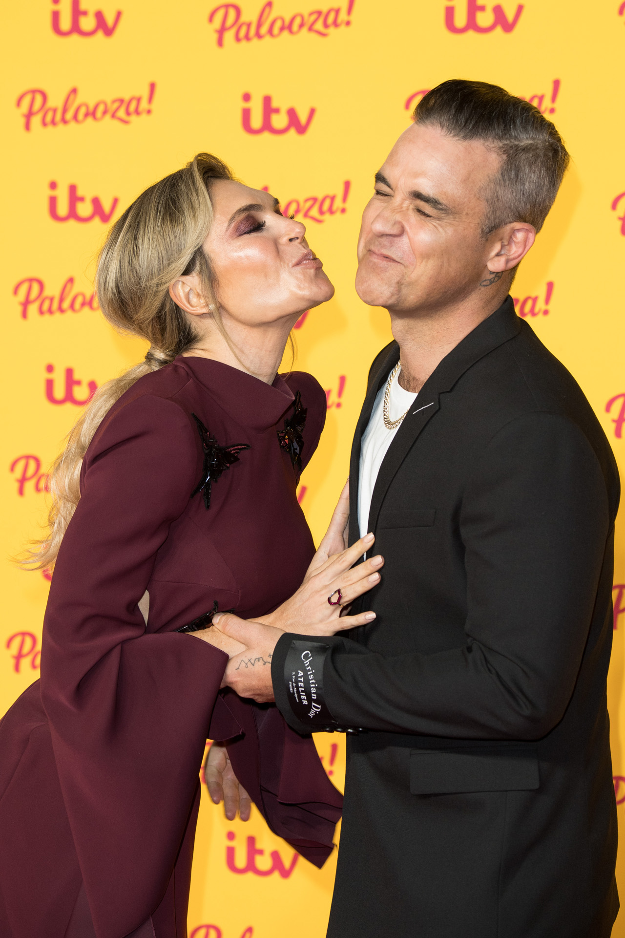 Robbie Williams és felesége Ayda Field