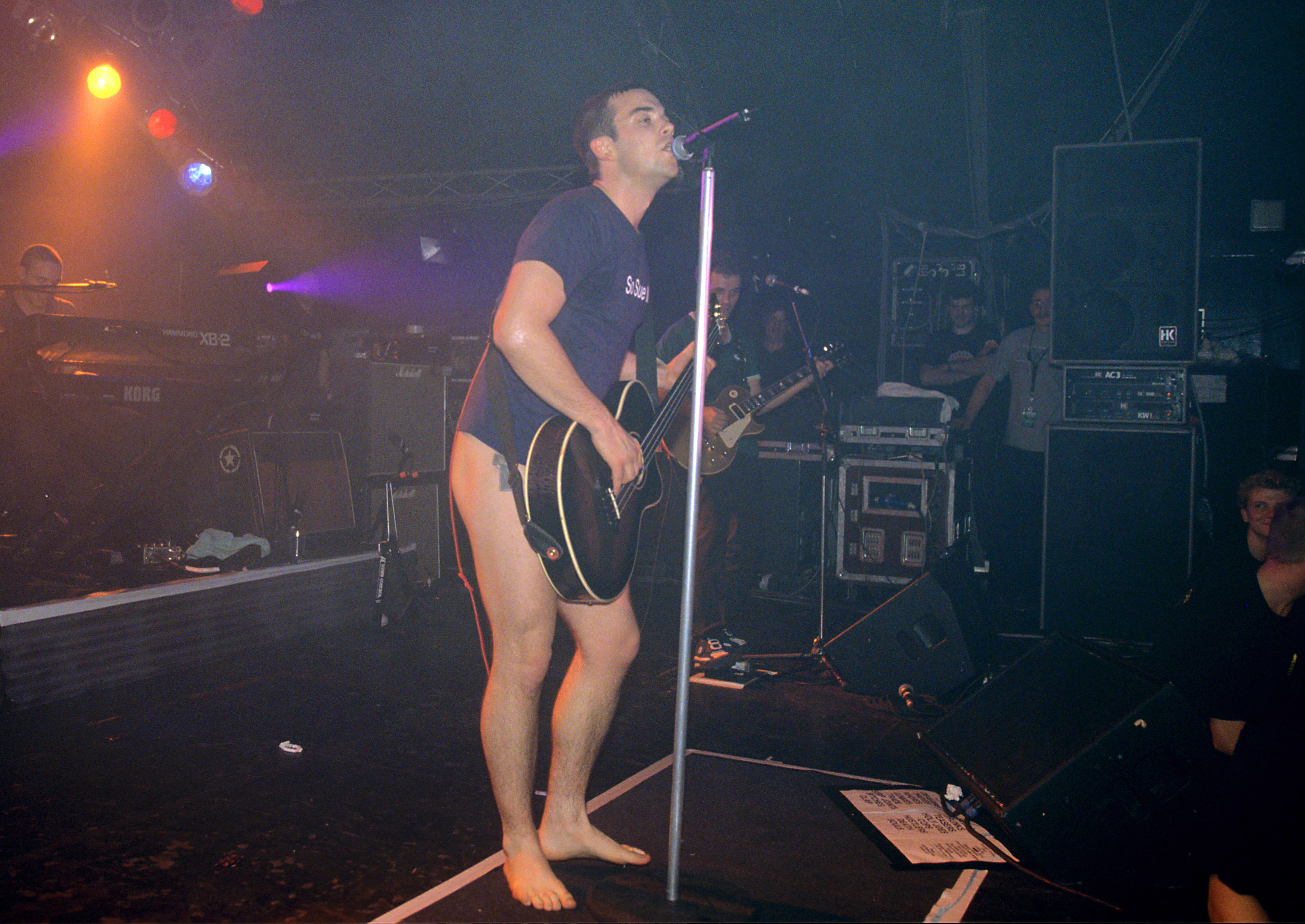 Robbie Williams '97-es hamburgi fellépésén