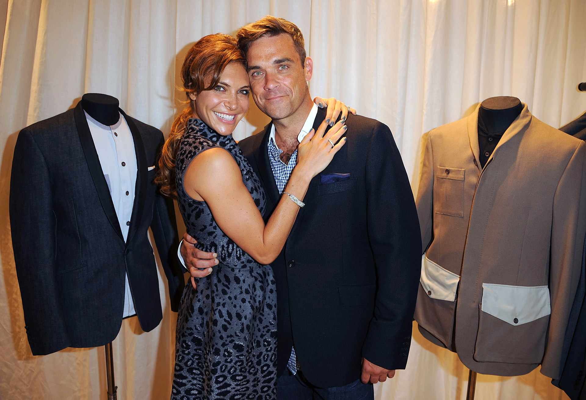 Robbie Williams és felesége Ayda Field