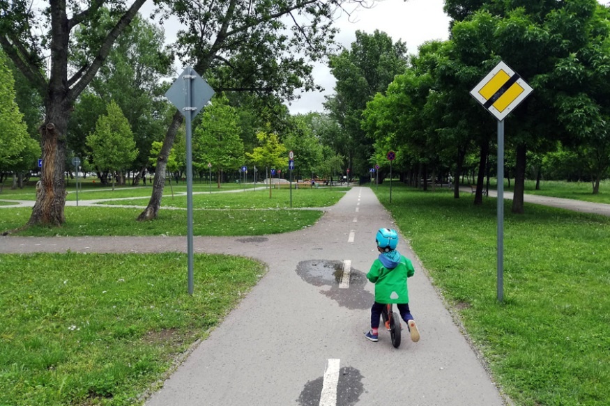 Az újpesti KRESZ-pálya önfeledt szórakozást ígér