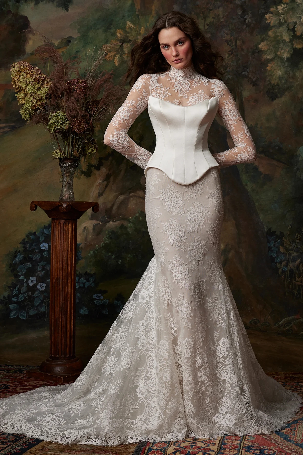 Fűzős menyasszonyi ruha