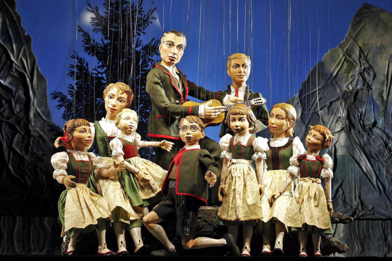 A Muzsika hangja a Salzburger Marionettentheaterben © Tourismus Salzburg GmbH