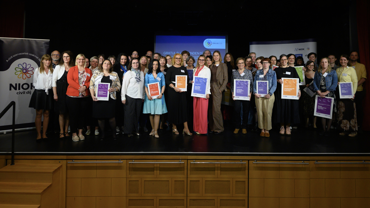 Civil díj 2025, fotó: Kredit: NIOK Alapítvány