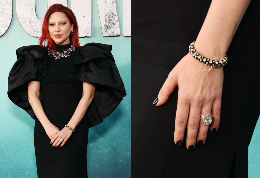 Lady Gaga eljegyzési gyűrűje