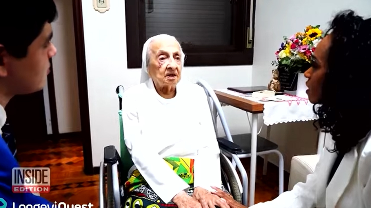 Inah Canabarro Lucas, forrás: YouTube / Inside Edition - videó