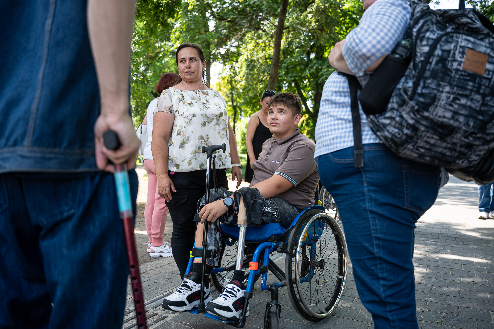 Séta a Bethesda Kórház két épülete közt