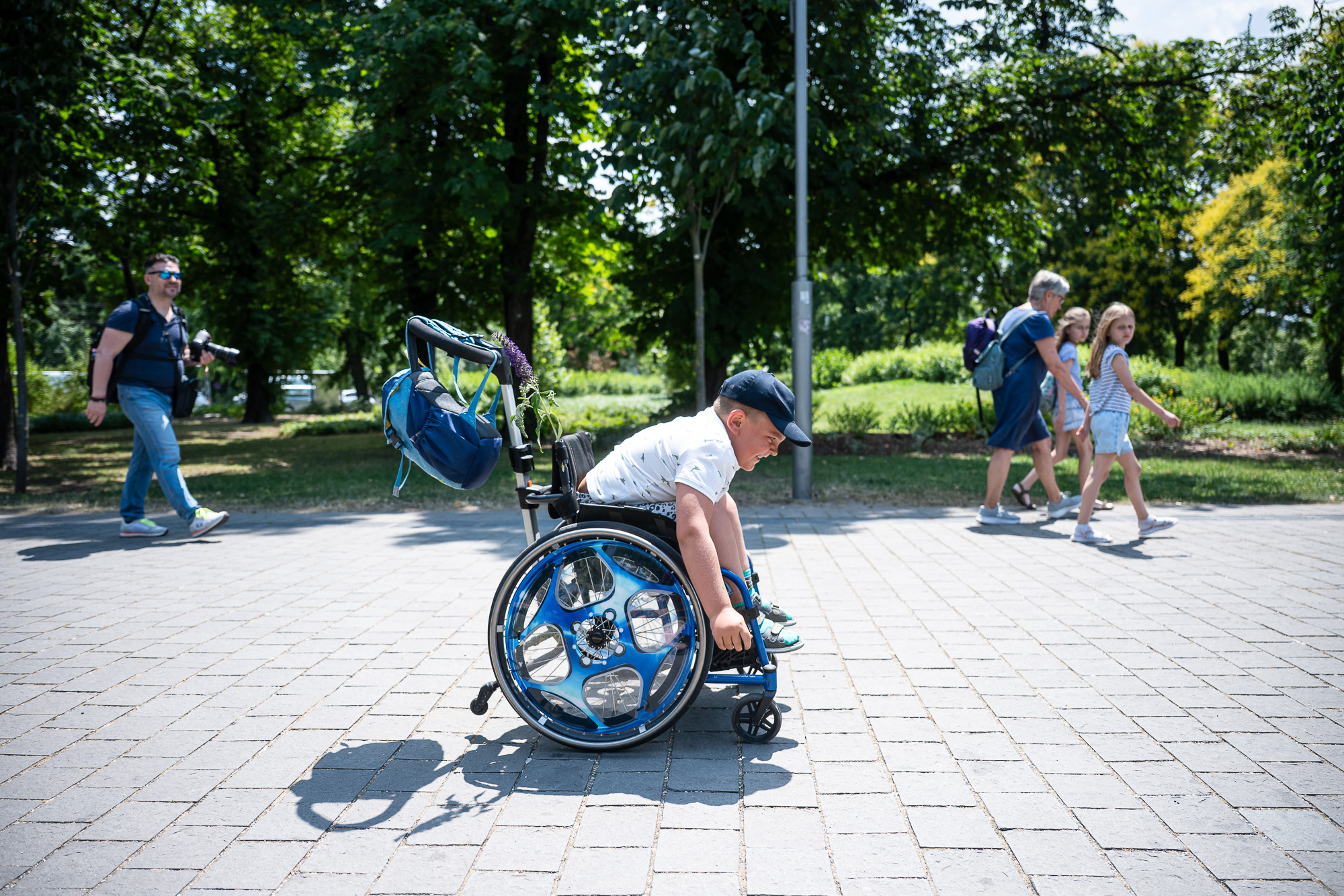 Séta a Bethesda Kórház két épülete közt