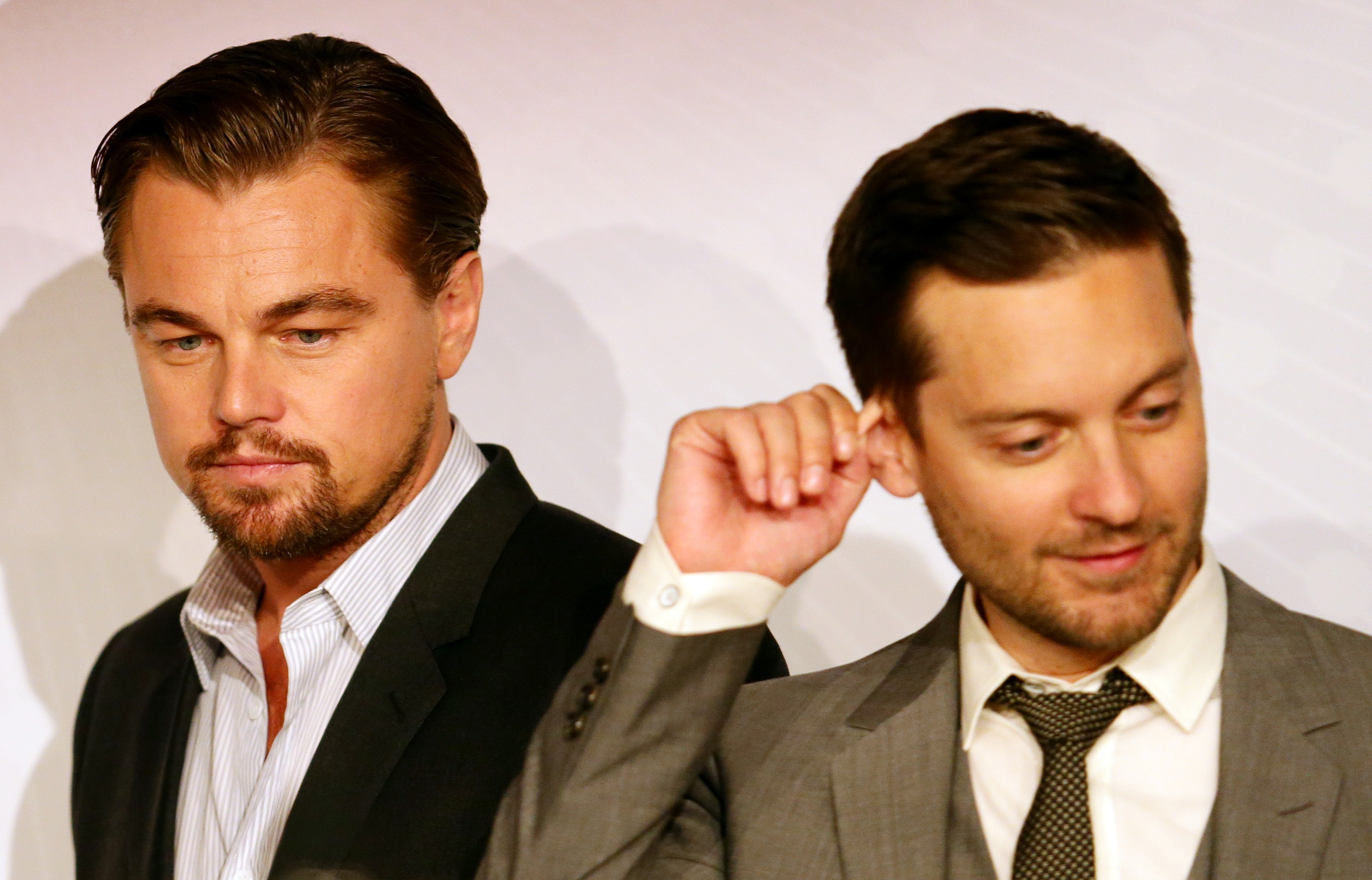 Leonardo DiCaprio és Tobey Maguire