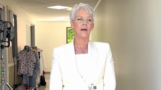 Megható videóüzenet küldött nekünk Jamie Lee Curtis