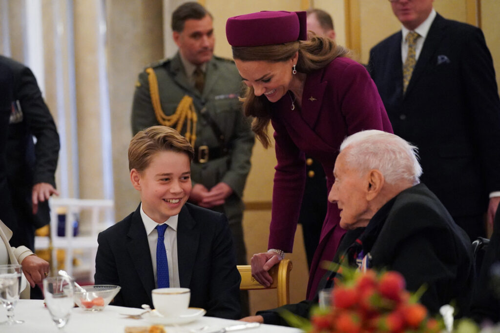 György herceg és egy háborús veterán