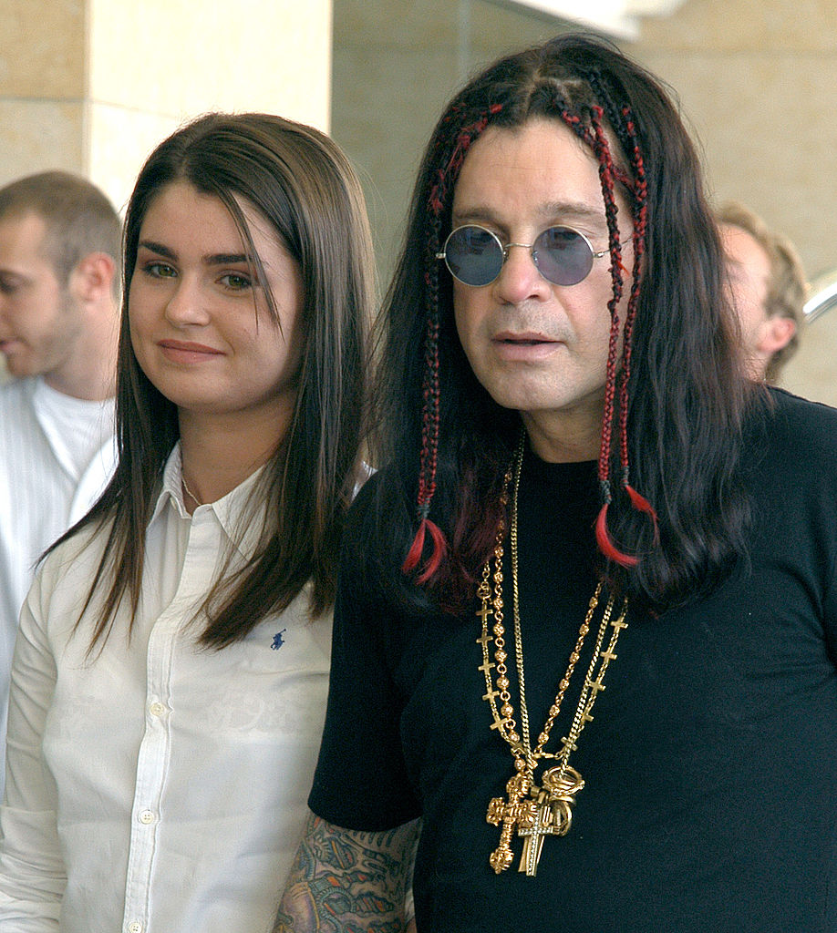 Aimee Osbourne és Ozzy Osbourne 2003-ban