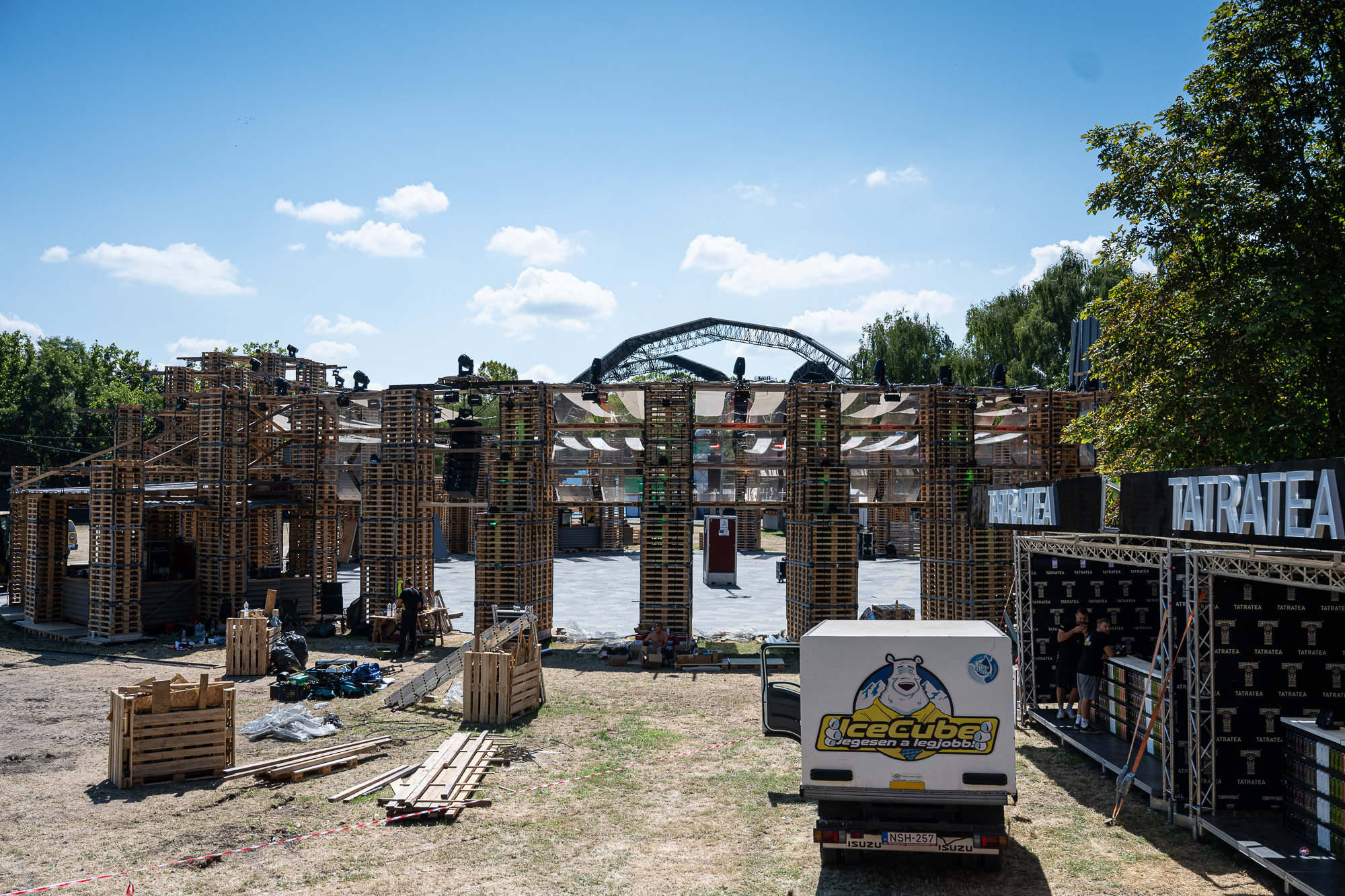 A Sziget nyitás előtt