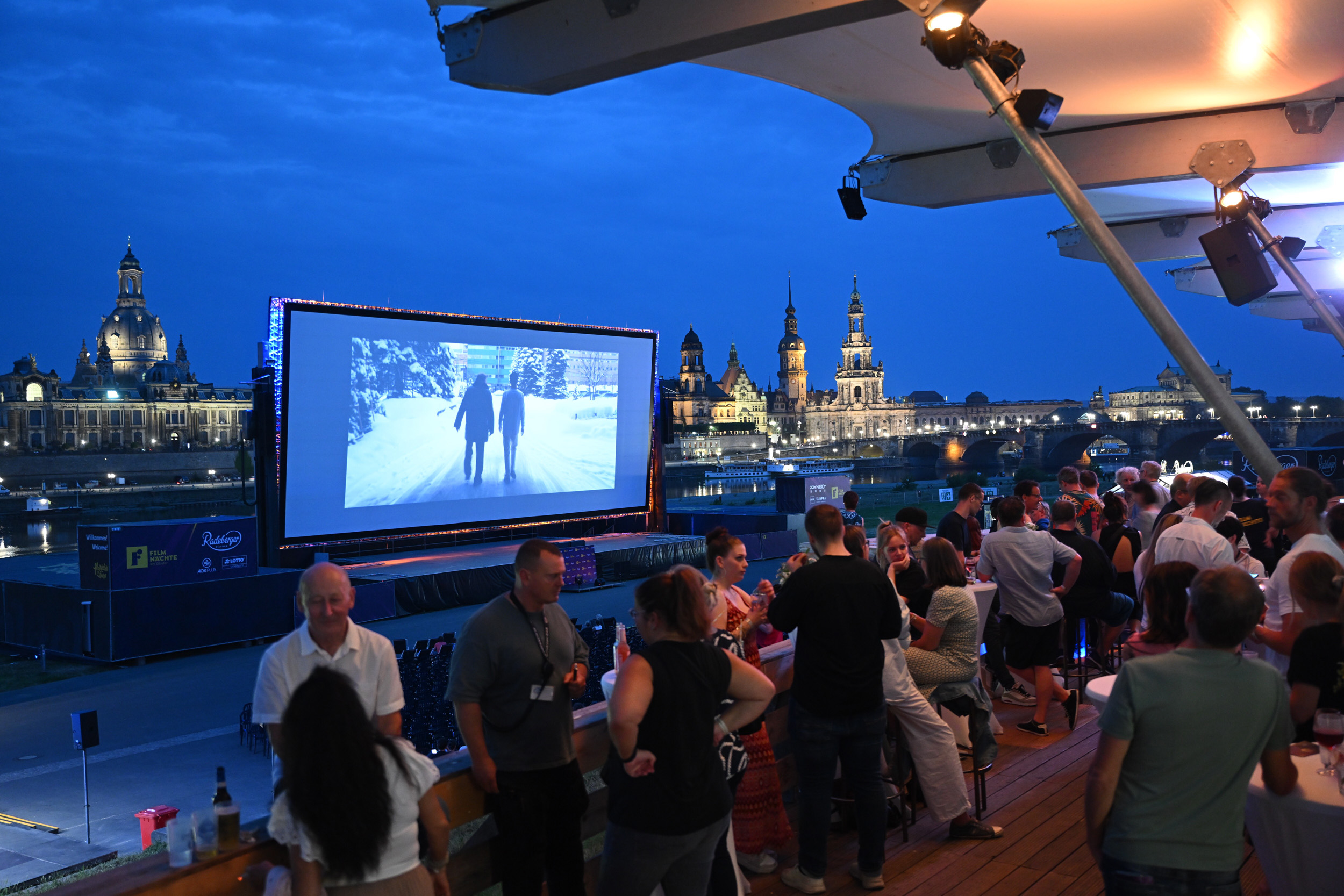 Vetítés Drezdában
