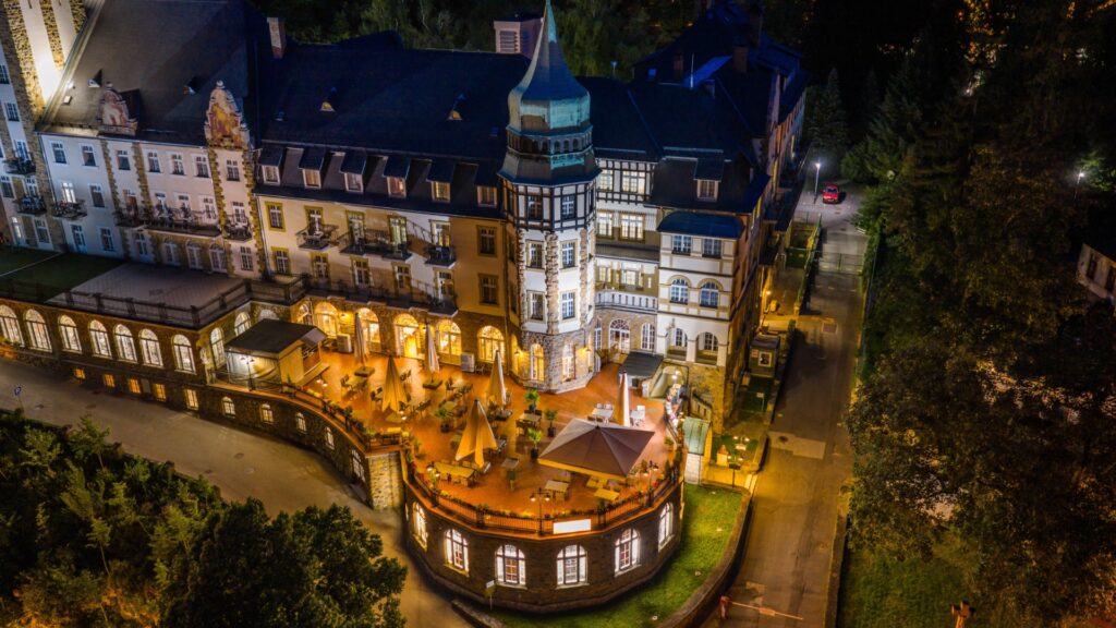 Lillafüredi Palotaszálló éjszaka