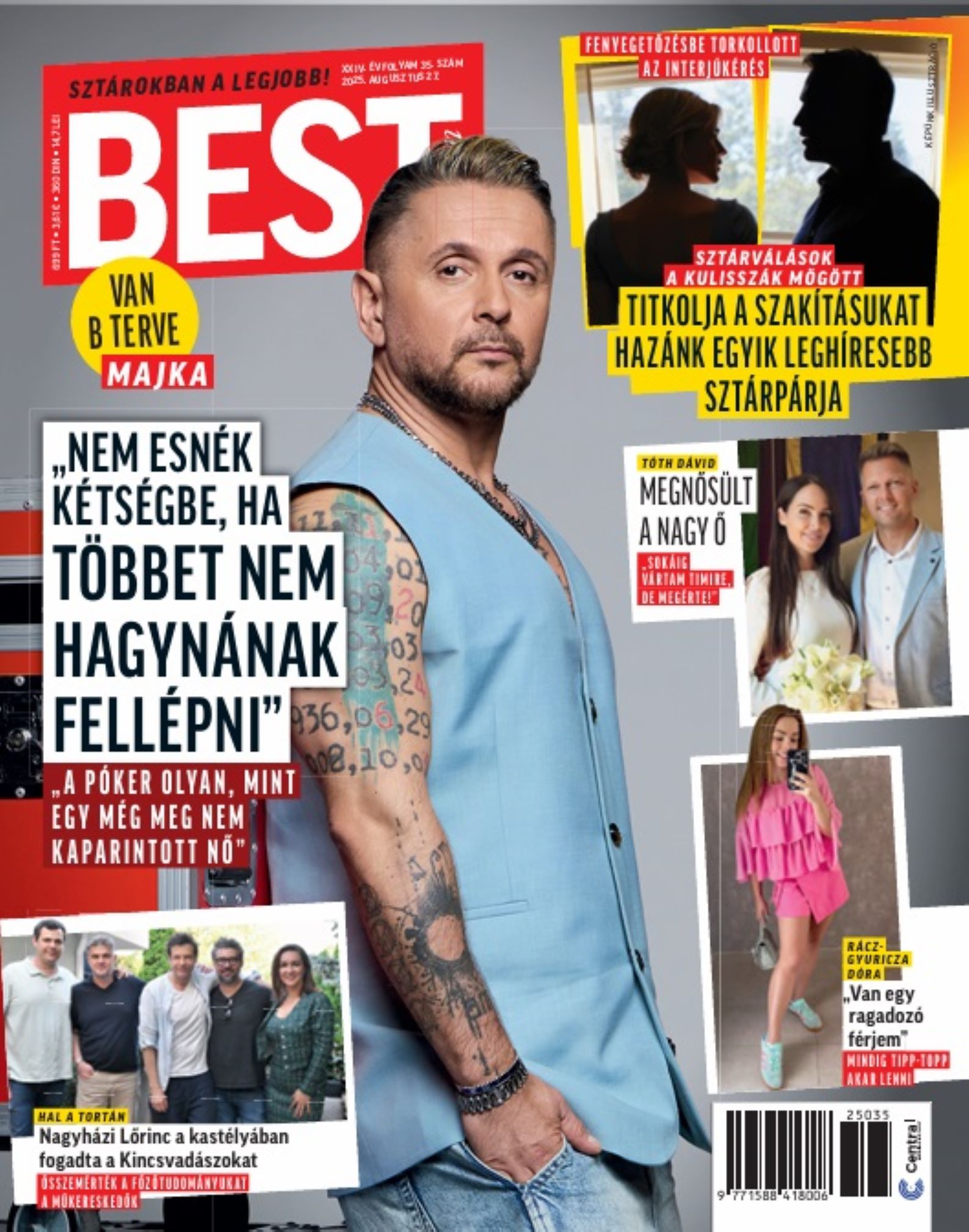 Best magazin címlapja