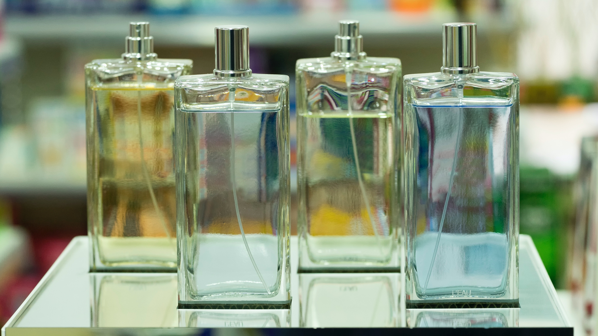 Parfümös üvegek