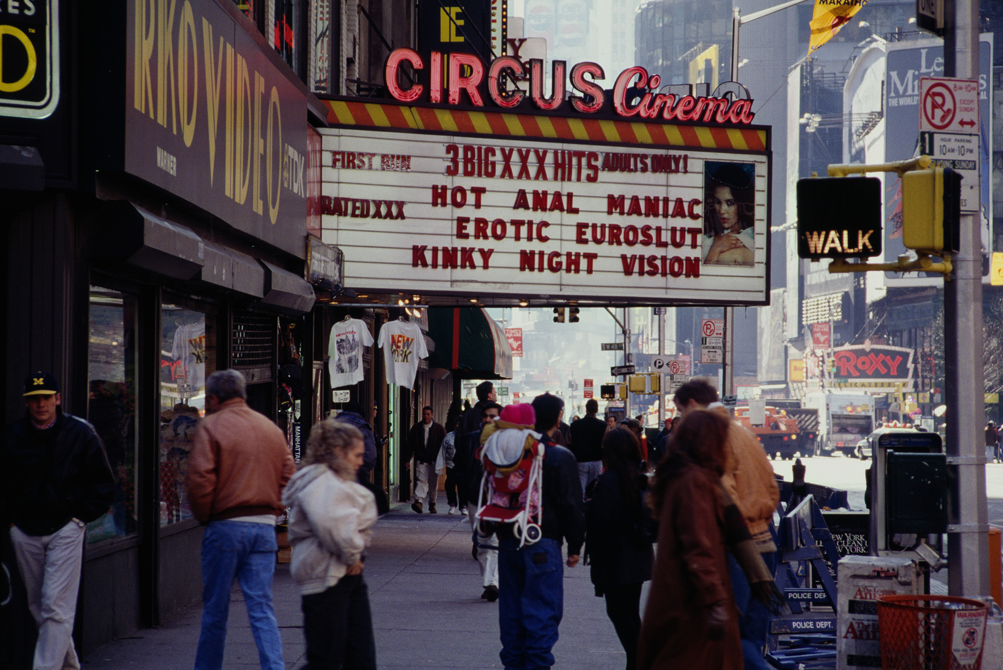 Broadway, New York, 1993. (Fotó: Barbara Alper/Getty Images)