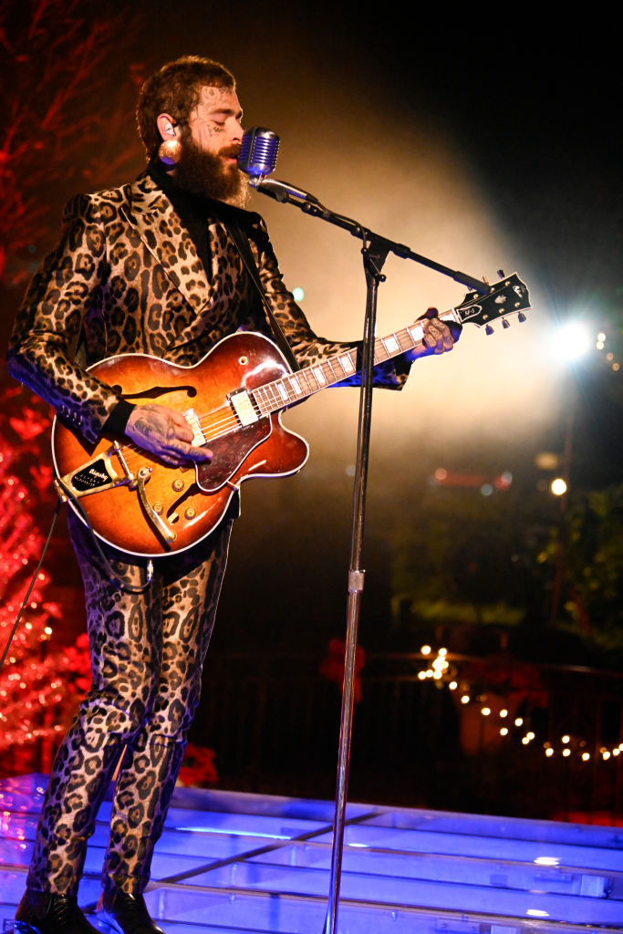 Post Malone a színpadon
