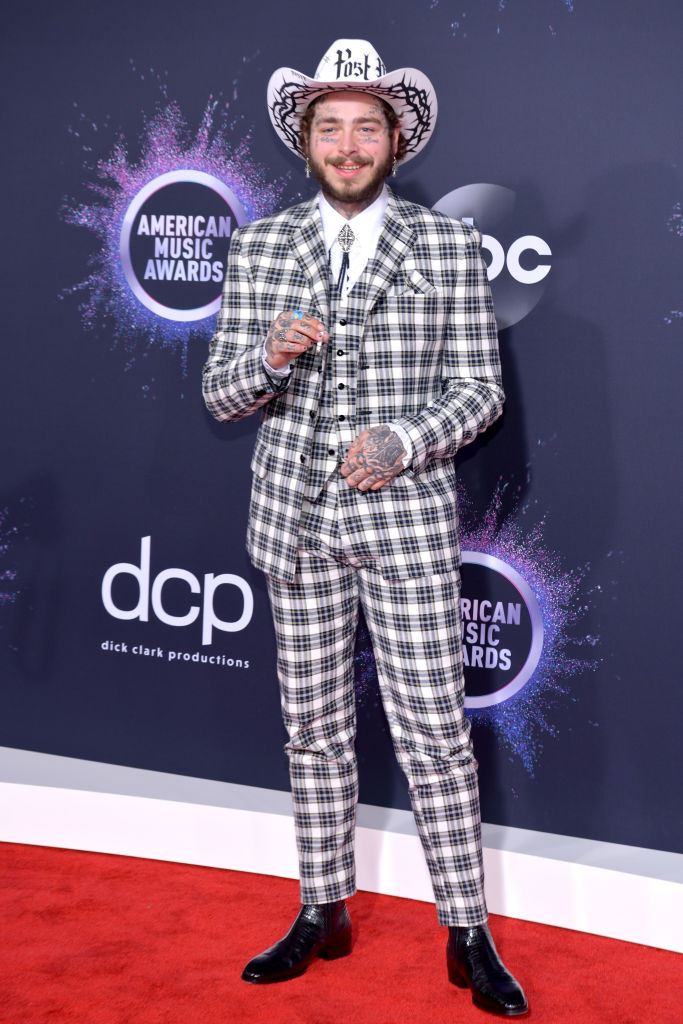 Post Malone az American Music Awards díjátadón
