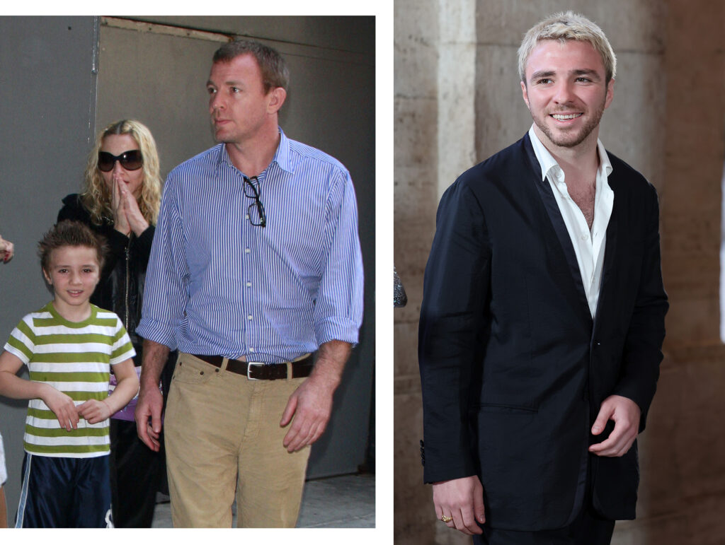 Rocco Ritchie és Guy Ritchie