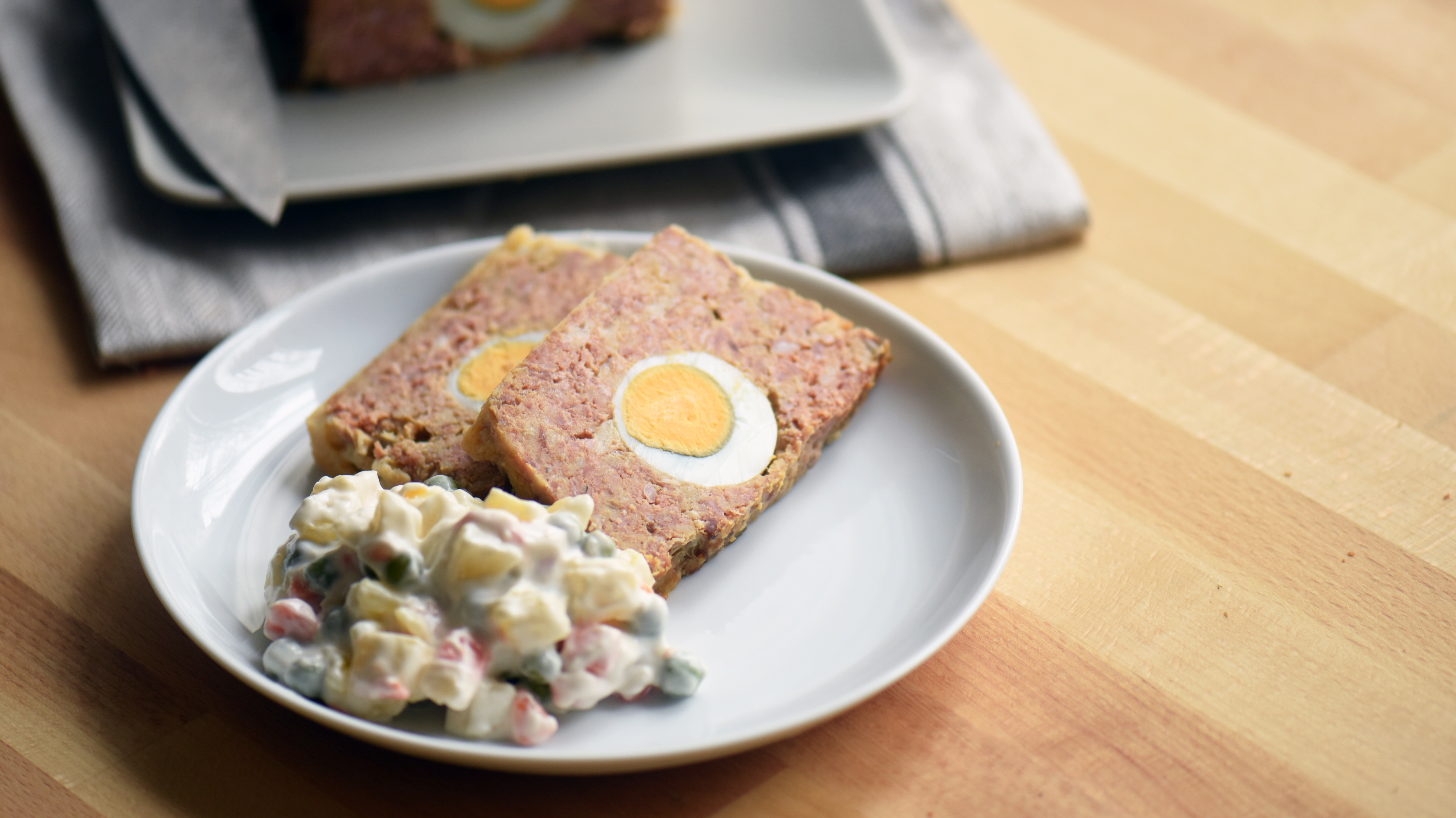 Stefánia vagdalt franciasalátával