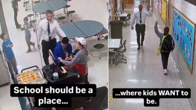 Vírusként terjed egy iskolaigazgató videója – nem csak a diákjai imádják