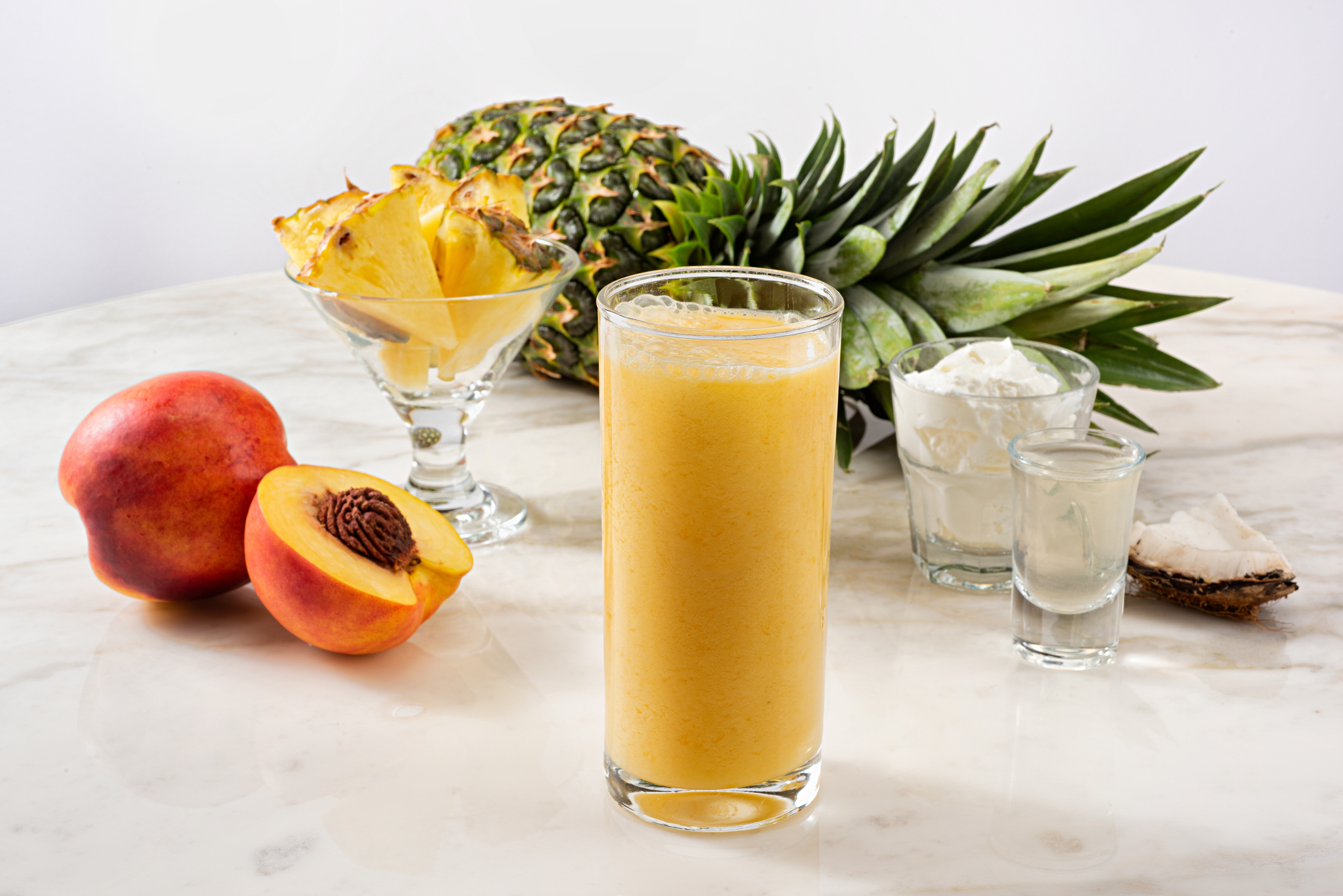 Barackos ananászos smoothie