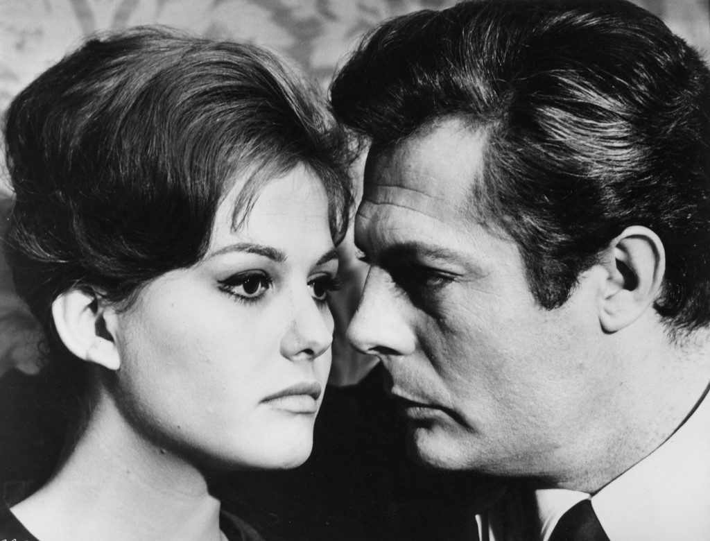 Claudia Cardinale és Mastroianni